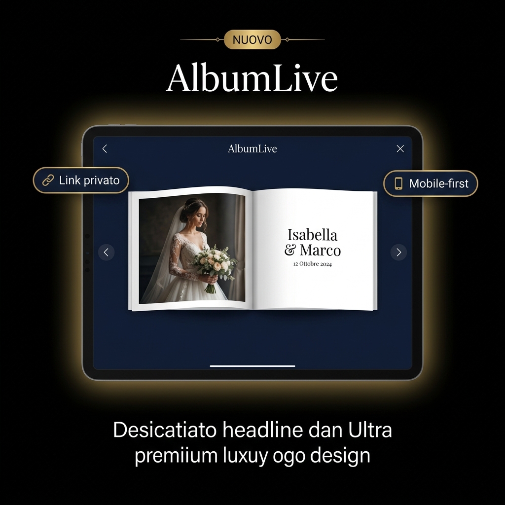 AlbumLive viewer — album digitale 3D sfogliabile